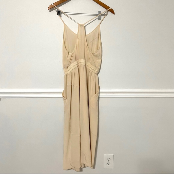 Aritzia x Wilfred • blush pink 100% silk dress sz XS - Picture 2 of 7